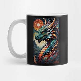 Psychedelic Dragon 4 Mug